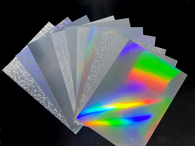 Hologram Rainbow Press Sheet